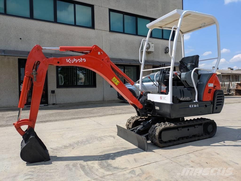 Kubota KX 36-3 ミニ油圧ショベル 7t以下（ミニユンボ・ミニディガー）