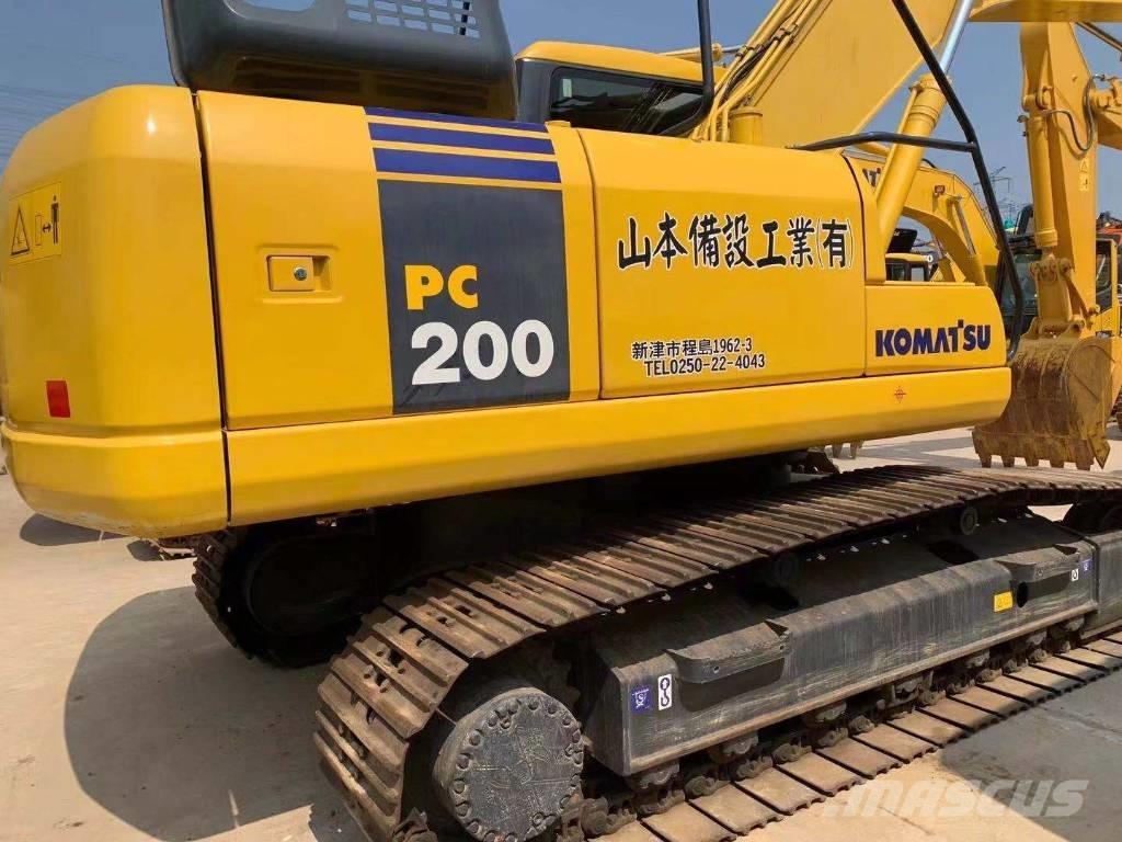 Komatsu pc200-7 大型油圧ショベル12t以上（パワーショベル・ユンボ）