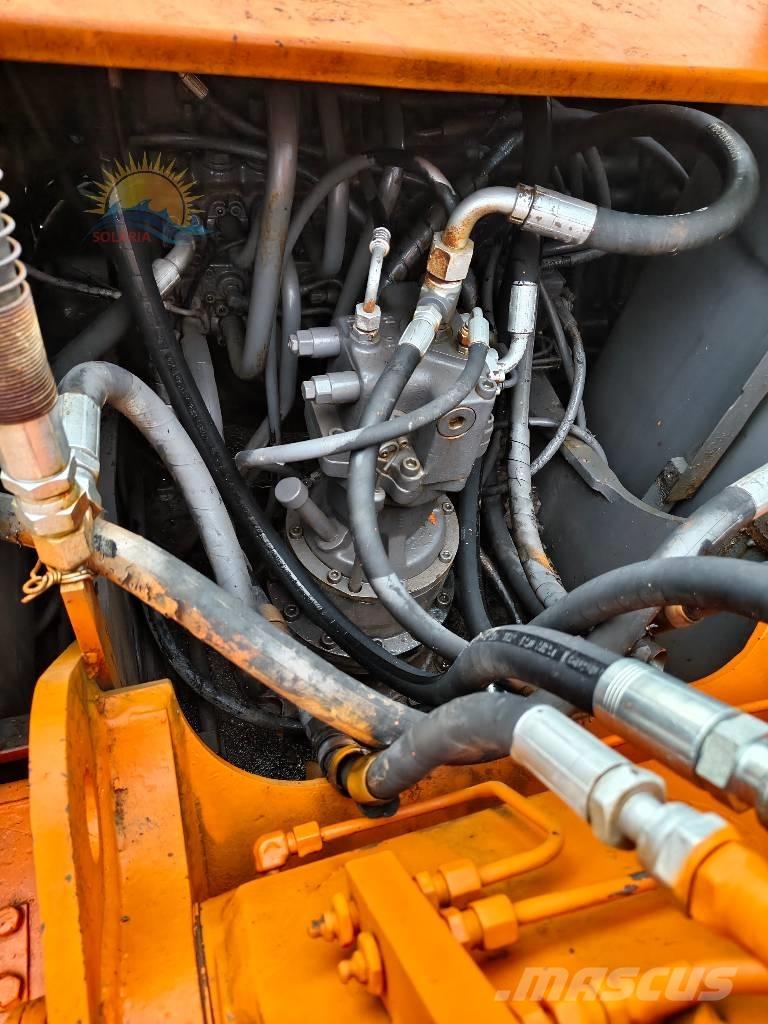 Hitachi EX 100 W D ホイール式油圧ショベル（パワーショベル・ユンボ・バックホー）