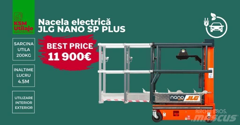 JLG JLG NANO SP PLUS 小型自走式ブームリフト