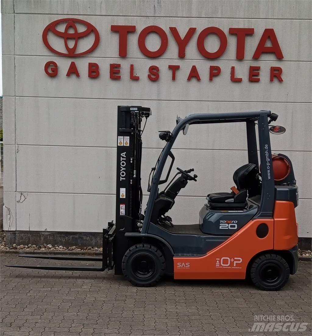 Toyota 02-8FGKF20 LPGフォークリフト
