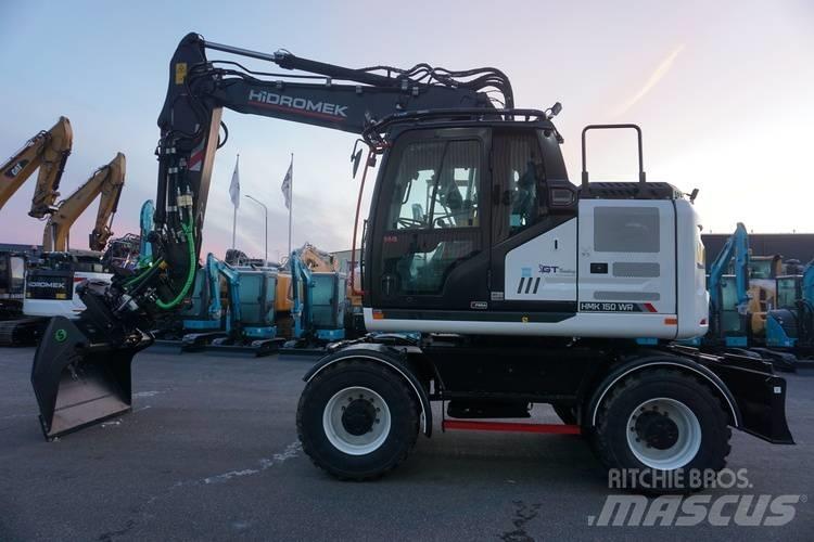 Hidromek HMK 150WR-5 ホイール式油圧ショベル（パワーショベル・ユンボ・バックホー）