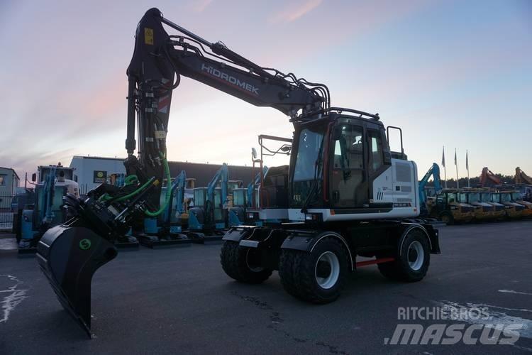 Hidromek HMK 150WR-5 ホイール式油圧ショベル（パワーショベル・ユンボ・バックホー）