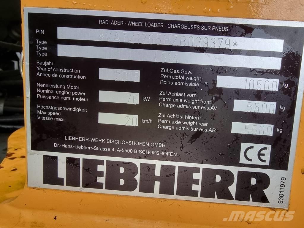 Liebherr L 514 ホイールローダー・タイヤショベル