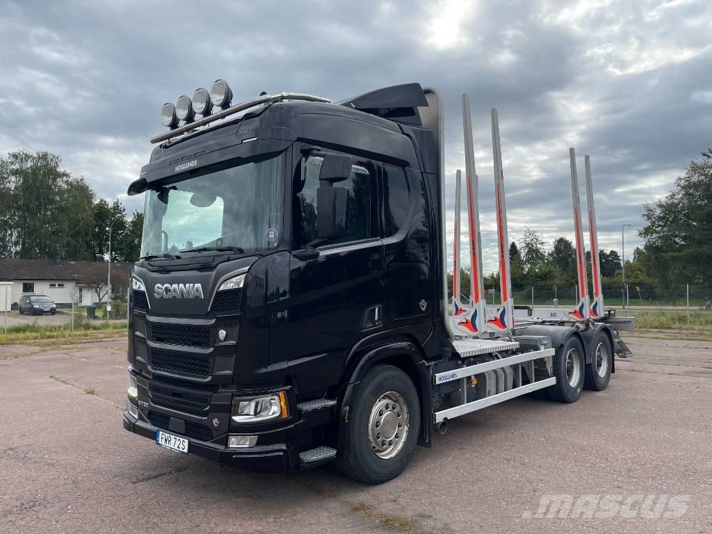 Scania R 730 木材トラック