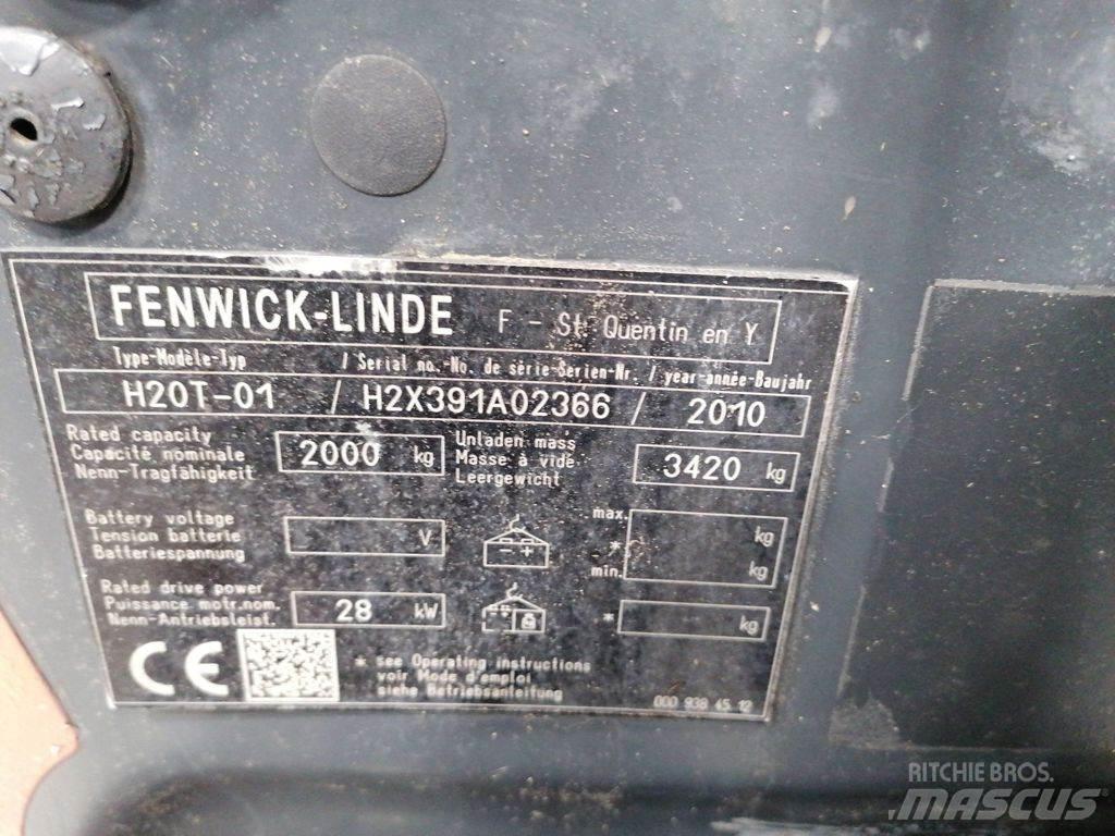 Linde H20T-01 LPGフォークリフト