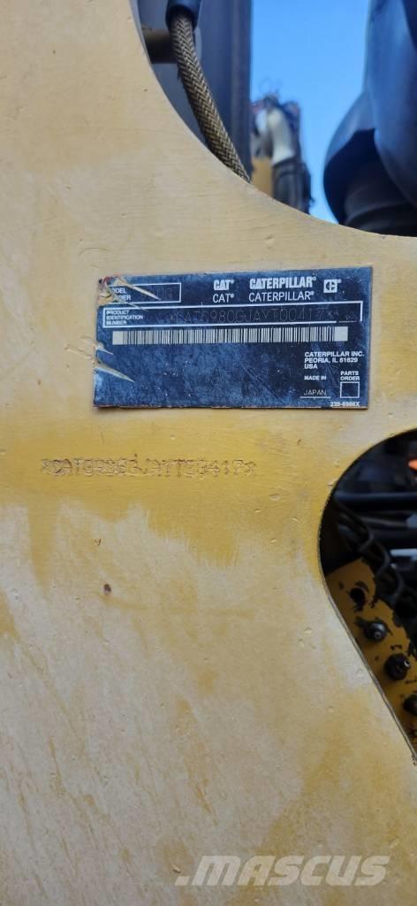 CAT 980 G II ホイールローダー・タイヤショベル