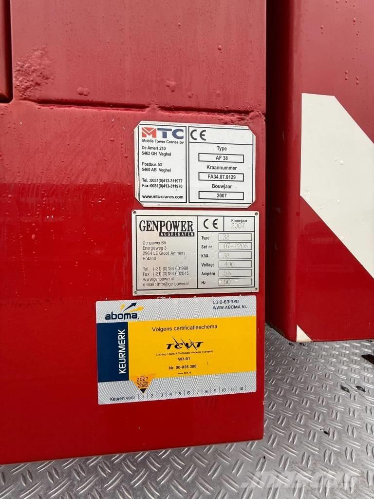 Faun AF 38 タワークレーン