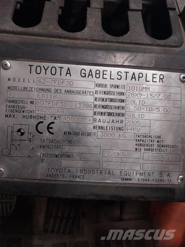 Toyota 62-7FDF30 フォークリフト - その他