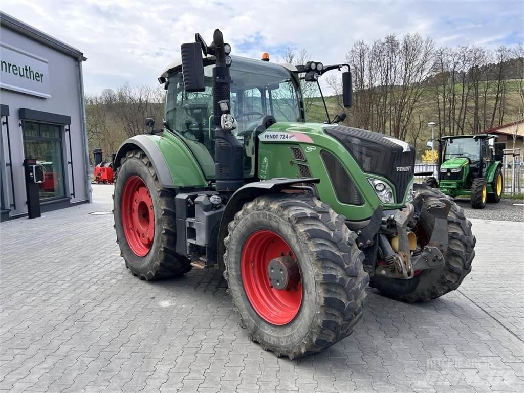 Fendt 724 Vario トラクター