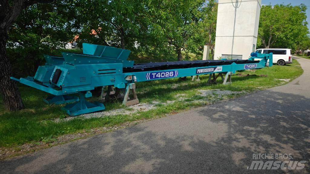 PowerScreen T 4026 コンベアー