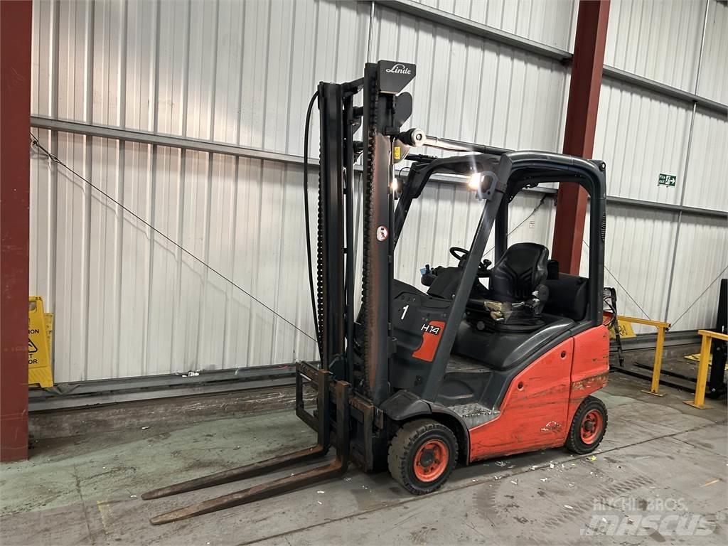 Linde H14T-01 LPGフォークリフト