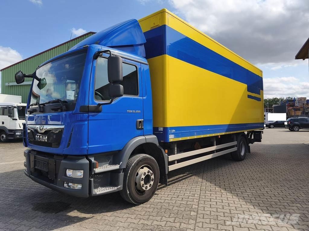MAN TGM 15.250 ボックスボディー、ウイング、箱車