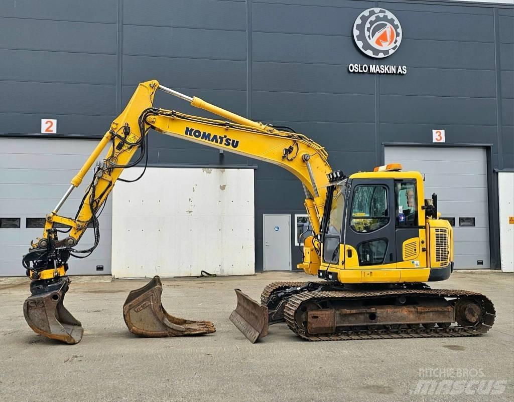 Komatsu PC 138 中型油圧ショベル 7ｔ-12ｔ（ユンボ・パワーショベル・バックホー）