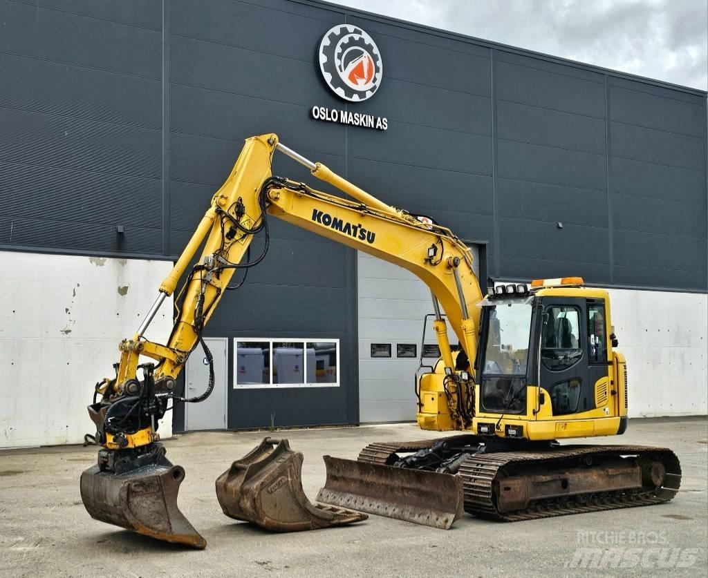 Komatsu PC 138 中型油圧ショベル 7ｔ-12ｔ（ユンボ・パワーショベル・バックホー）