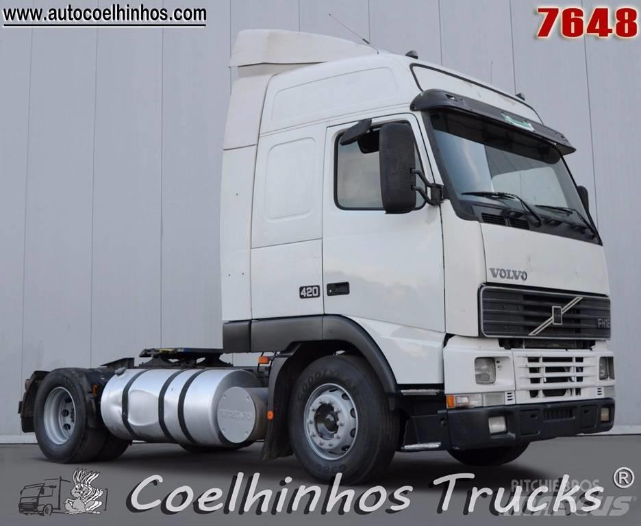Volvo FH12 420 中古トラクターヘッド | トレーラーヘッド