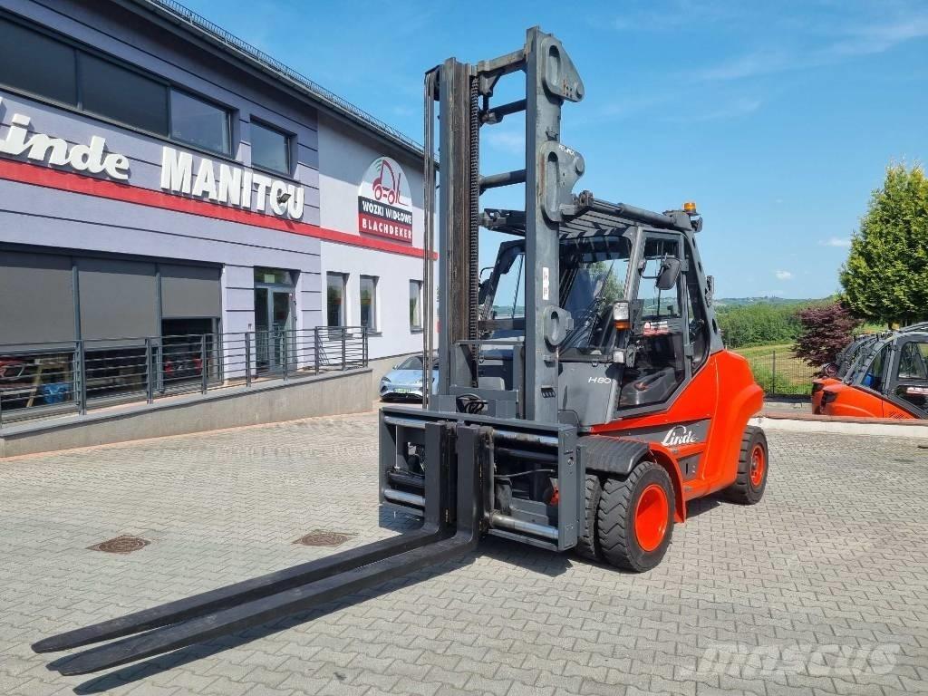 Linde H80T-01/900 LPGフォークリフト