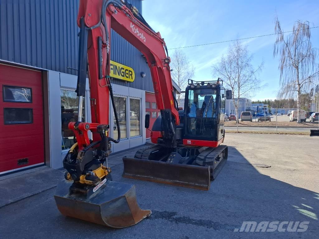 Kubota KX 080-4 中型油圧ショベル 7ｔ-12ｔ（ユンボ・パワーショベル・バックホー）