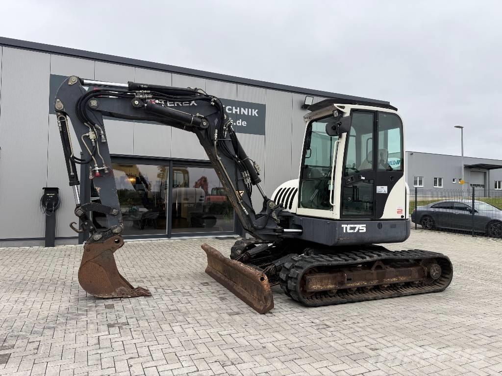 Terex TC 75 中型油圧ショベル 7ｔ-12ｔ（ユンボ・パワーショベル・バックホー）