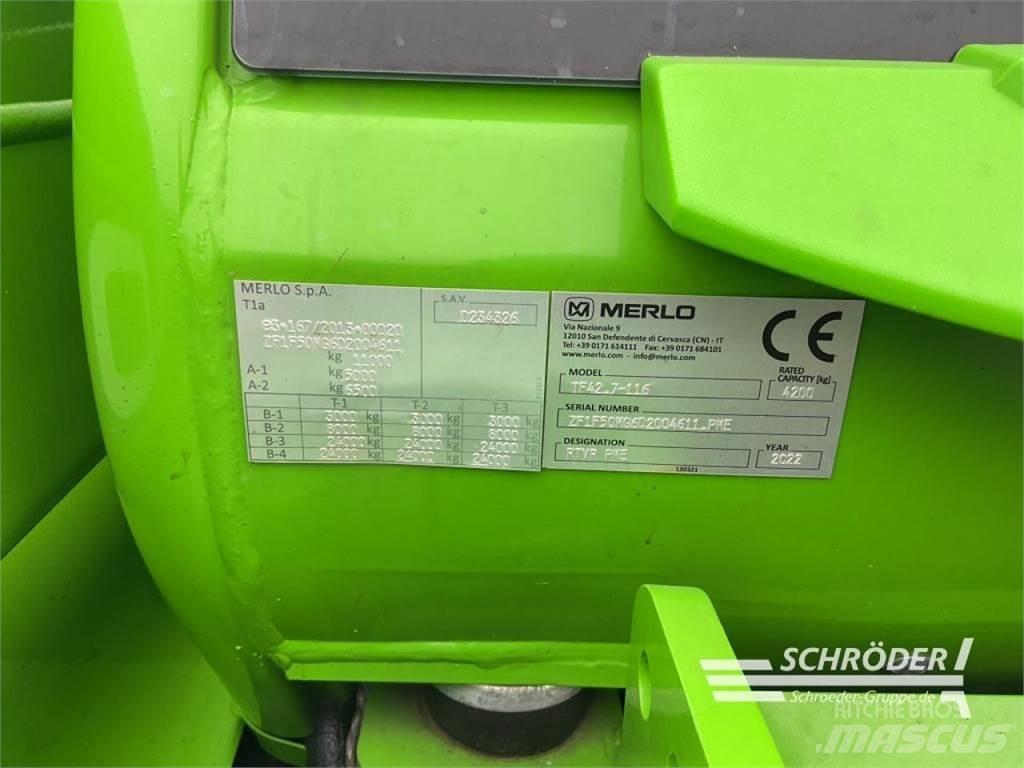 Merlo TF 42.7 - 116 農業用テレハンドラー