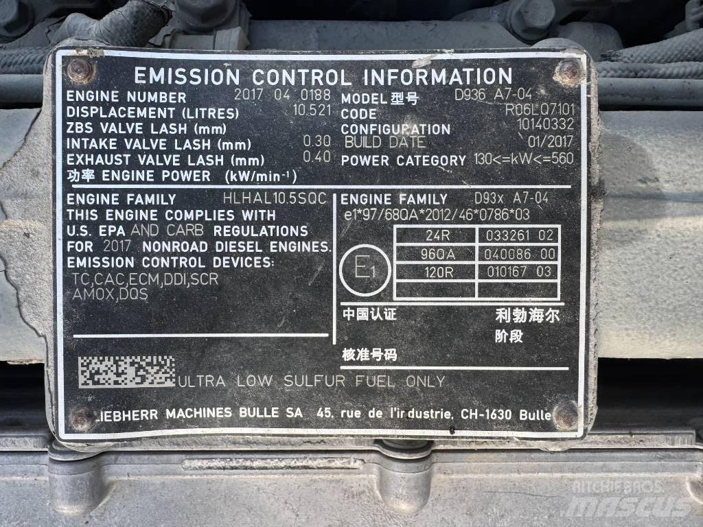 Liebherr R 946 大型油圧ショベル12t以上（パワーショベル・ユンボ）