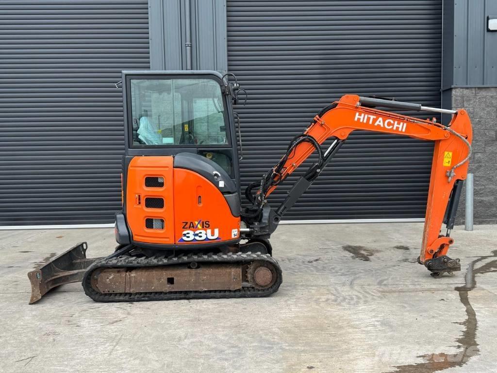 Hitachi ZX 33 U-5 A ミニ油圧ショベル 7t以下（ミニユンボ・ミニディガー）