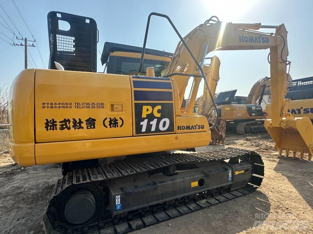 Komatsu PC 110 中型油圧ショベル 7ｔ-12ｔ（ユンボ・パワーショベル・バックホー）