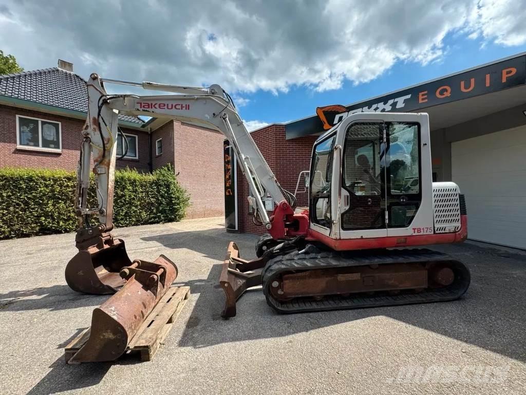 Takeuchi TB 175 中型油圧ショベル 7ｔ-12ｔ（ユンボ・パワーショベル・バックホー）