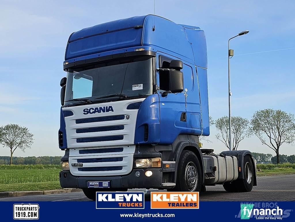 Scania R420 中古トラクターヘッド | トレーラーヘッド