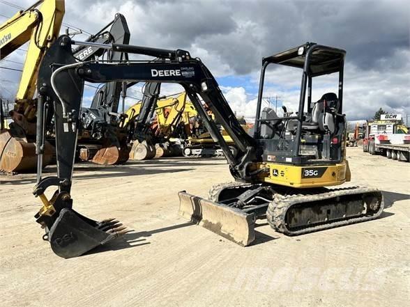 John Deere 35G ミニ油圧ショベル 7t以下（ミニユンボ・ミニディガー）