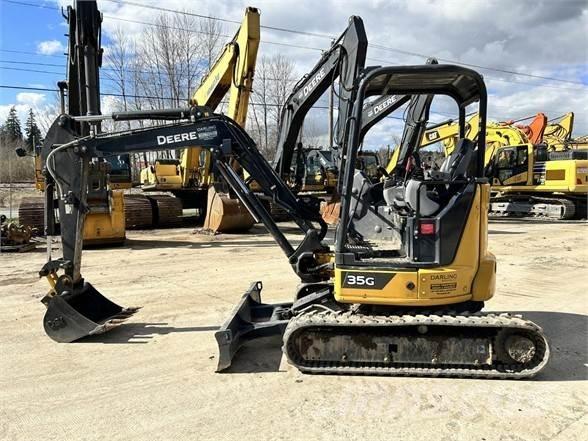 John Deere 35G ミニ油圧ショベル 7t以下（ミニユンボ・ミニディガー）