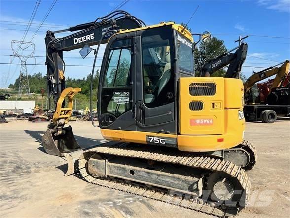 John Deere 75G 大型油圧ショベル12t以上（パワーショベル・ユンボ）