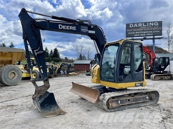 John Deere 75G 大型油圧ショベル12t以上（パワーショベル・ユンボ）