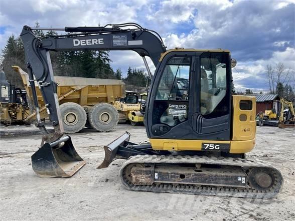 John Deere 75G 大型油圧ショベル12t以上（パワーショベル・ユンボ）