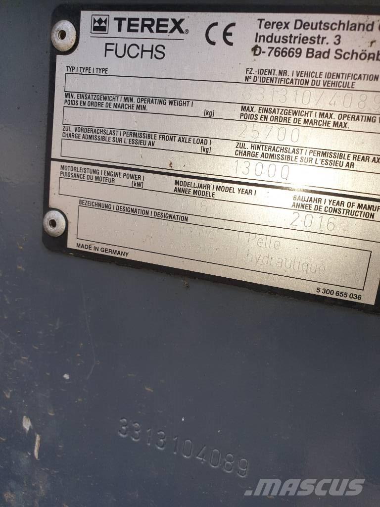 Fuchs MHL 331 廃棄物／工業産廃処理機