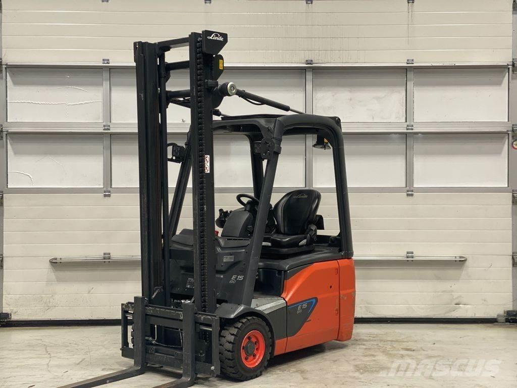 Linde E15-02 バッテリーフォークリフト