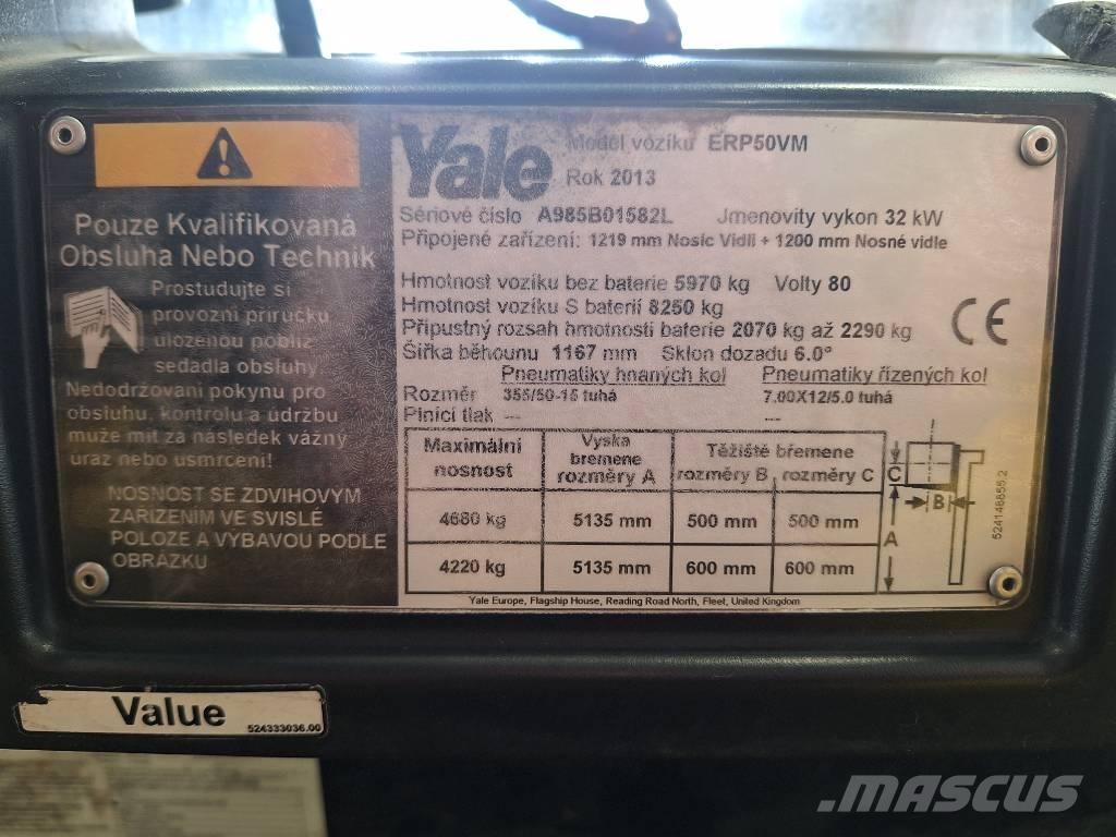 Yale ERP 50 VM バッテリーフォークリフト