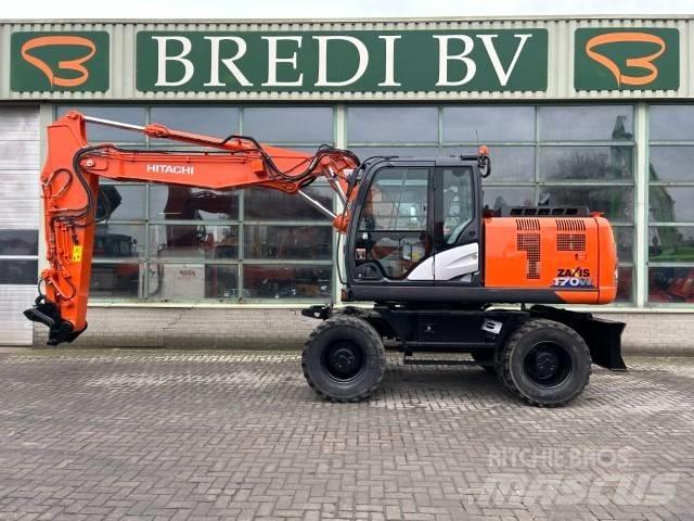 Hitachi ZX 170 W-6 ホイール式油圧ショベル（パワーショベル・ユンボ・バックホー）