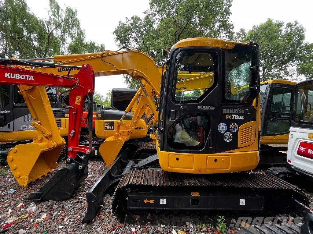 Komatsu PC 78 US 中型油圧ショベル 7ｔ-12ｔ（ユンボ・パワーショベル・バックホー）
