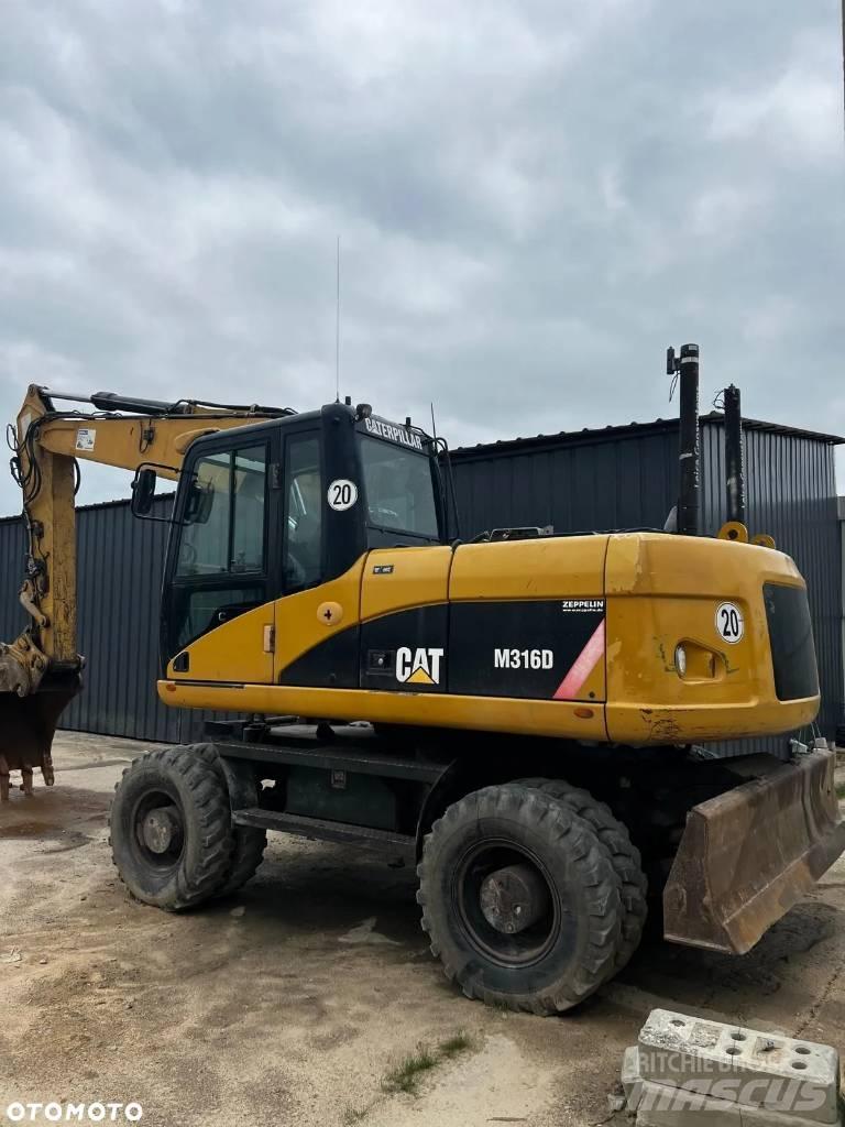 CAT M 316 D ホイール式油圧ショベル（パワーショベル・ユンボ・バックホー）