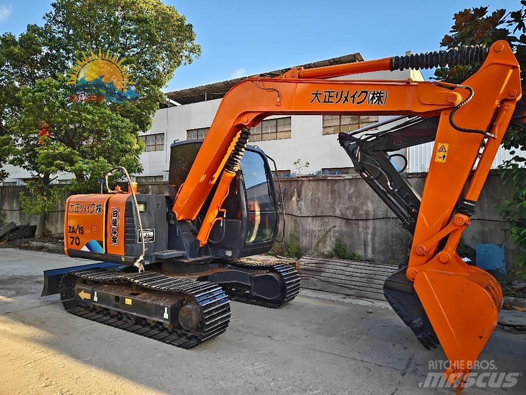 Hitachi ZX 70 中型油圧ショベル 7ｔ-12ｔ（ユンボ・パワーショベル・バックホー）