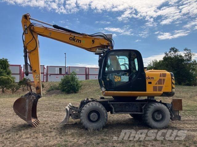 JCB JS 145 W ホイール式油圧ショベル（パワーショベル・ユンボ・バックホー）