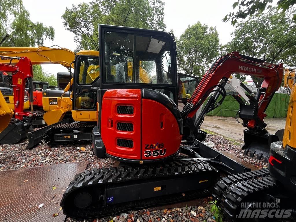 Hitachi ZX 35 U-5 ミニ油圧ショベル 7t以下（ミニユンボ・ミニディガー）