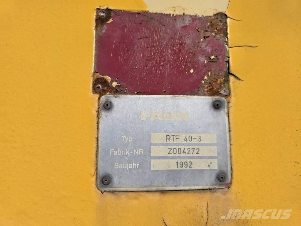Faun RTF 40-3 オールテレーンクレーン