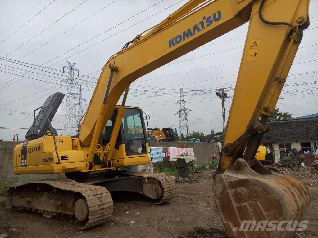 Komatsu pc220-7 大型油圧ショベル12t以上（パワーショベル・ユンボ）