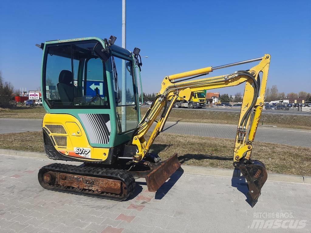 Yanmar SV 17 EX ミニ油圧ショベル 7t以下（ミニユンボ・ミニディガー）