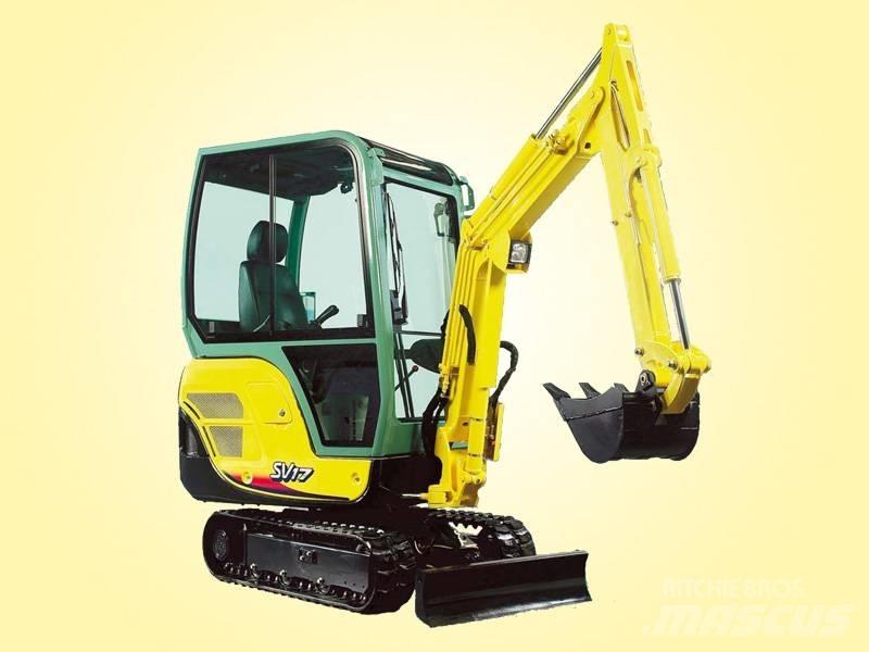 Yanmar SV 17 EX ミニ油圧ショベル 7t以下（ミニユンボ・ミニディガー）