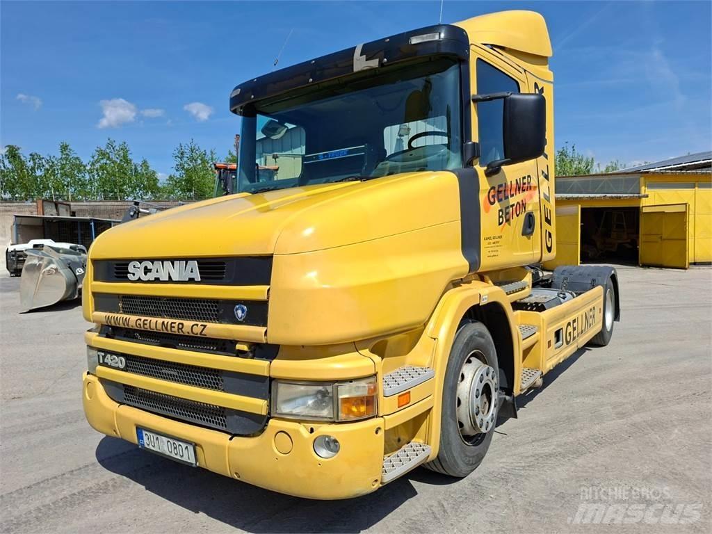 Scania T 420 LA 中古トラクターヘッド | トレーラーヘッド
