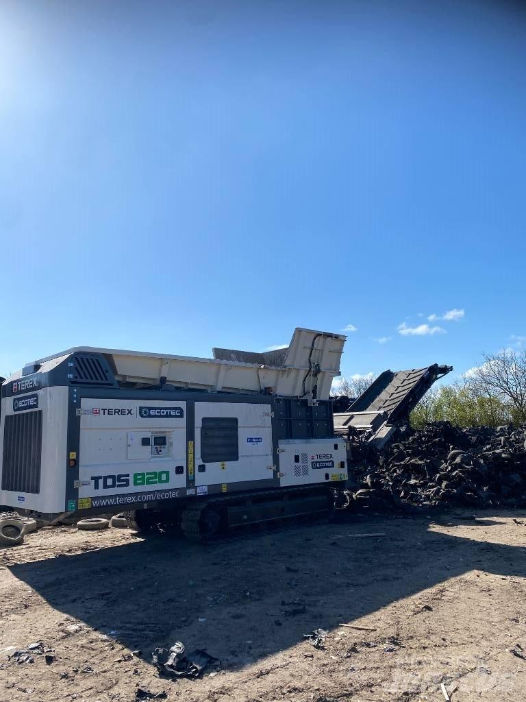 Terex Ecotec TDS 820 廃棄物シュレッダー