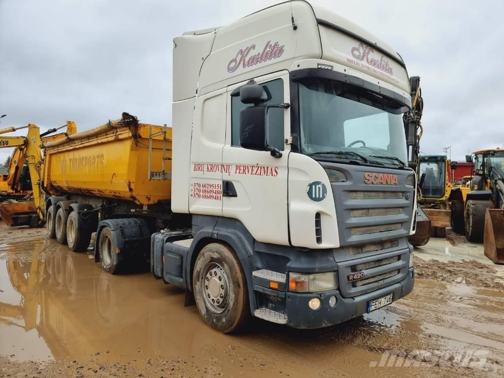 Scania R 420 中古トラクターヘッド | トレーラーヘッド